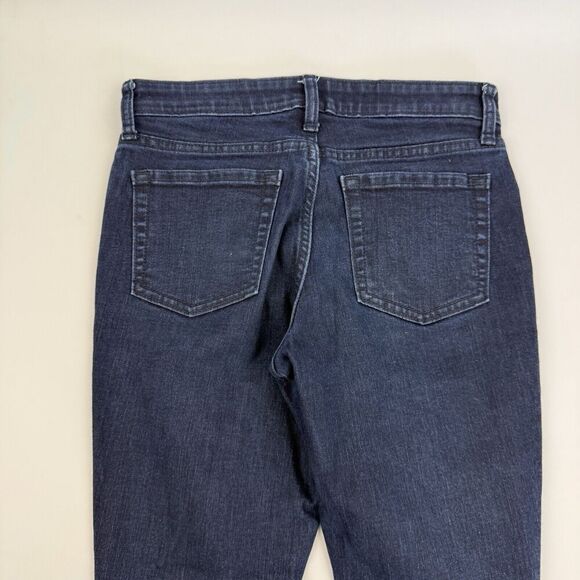 Gap Dark Wash Denim Blue Jeans Skinny Leg Ankle Cuffed 2/26 Jegging Stretch - Picture 8 of 10